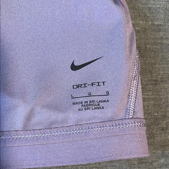 Nike Dri-Fit Indy Light Support Purple Sports Bra - Picture 8 of 9